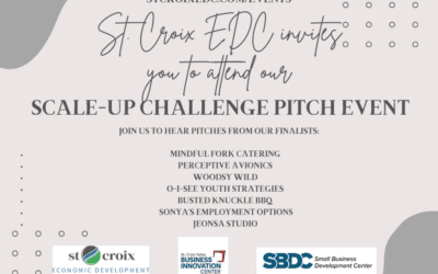 St. Croix EDC Announces Finalists for Inaugural Scale-Up Challenge Pitch Competition